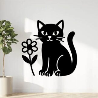 Sticker autocollant client Fleur - INRMLI