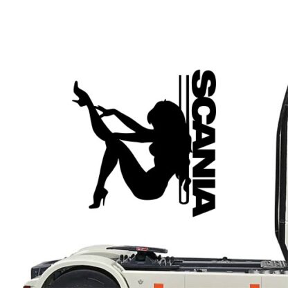 sticker autocollant SCANIA camion sexy 4 IP0H3