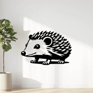 sticker autocollant hérisson animaux 1 IPGSS