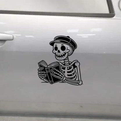 sticker autocollant squelette skull IQCJZ