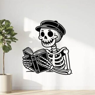sticker autocollant squelette skull IQCJZ