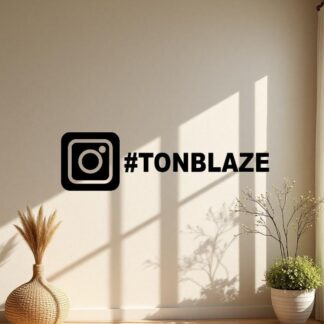 sticker autocollant Blaze Instagram 2 ISYE3