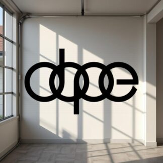 Sticker Autocollant  Audi Dope