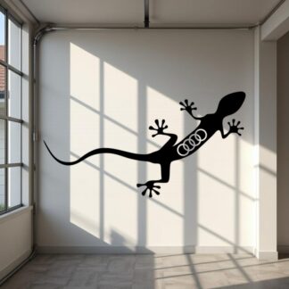 Sticker Autocollant  Audi Gecko Logo 1