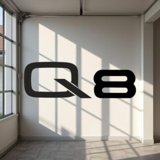 Sticker Autocollant  Audi Q8 2