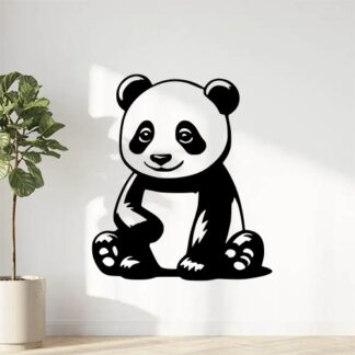 sticker autocollant animaux panda ours 2 J8DS0