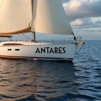 sticker autocollant nautique bénéteau bateau 6 JCFDE