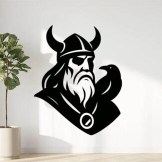 Sticker autocollant Wikinger odin décoration decostickerstore - JS8VNS