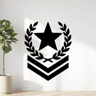 Sticker autocollant Étoile militaire décoration decostickerstore - K3OM6J
