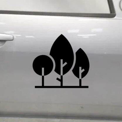 sticker autocollant arbre forêt fleur 7 KCGOP