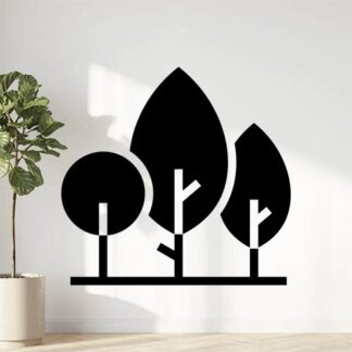 sticker autocollant arbre forêt fleur 7 KCGOP