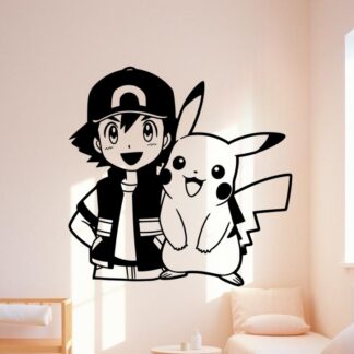 sticker autocollant Pikachu pokemon manga 5 KGESD