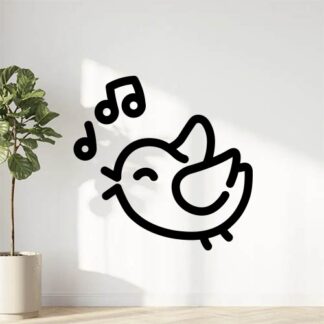 sticker autocollant animaux oiseau 2 KONZY