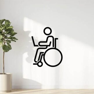 sticker autocollant handicap 6 KYEYH