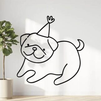 sticker autocollant chien animaux 6 L5JAZ