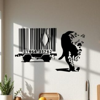 Sticker Autocollant   Panthère street art L87310