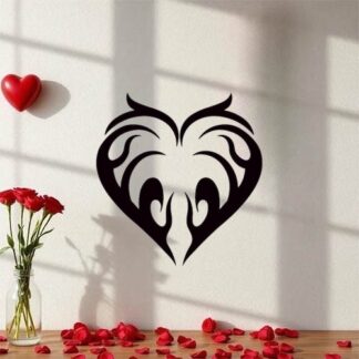 Sticker Autocollant coeur tribal love  LOV54487