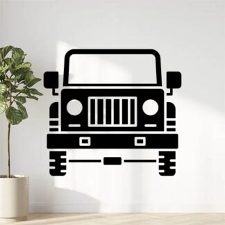 sticker autocollant Jeep silhouette 4x4 5 LPGQQ