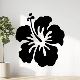 sticker autocollant Fleur Hawai Polynésie 2 LZF8F