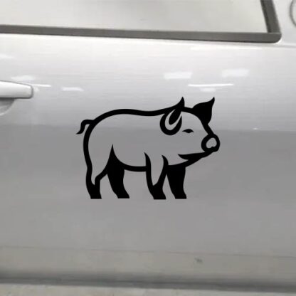 sticker autocollant animaux cochon 7 MAS5Z
