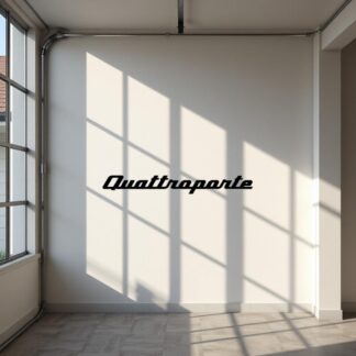 Sticker autocollant Maserati quattroporte