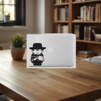 Sticker Autocollant clint eastwood macbook  MB0913