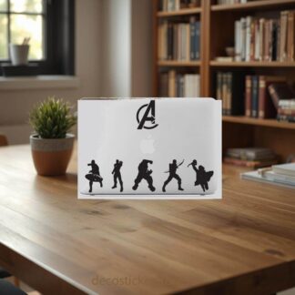 Sticker Autocollant superheros  macbook  MB0914