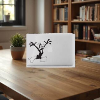 Sticker Autocollant daffy duck macbook  MB1017