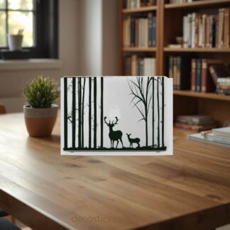 Sticker Autocollant cerf macbook  MB1024