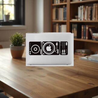 Sticker Autocollant dj  macbook  MB1029