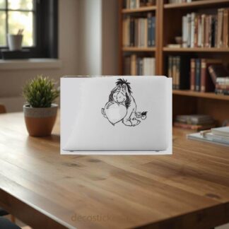 Sticker Autocollant winnie macbook  MB1045