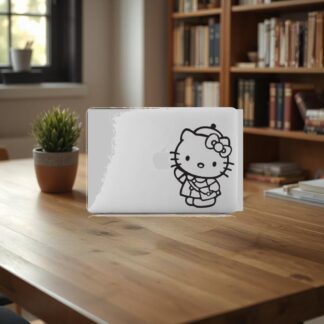 Sticker Autocollant hello kitty macbook  MB1098