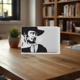 Sticker Autocollant john wayne macbook  MB1124