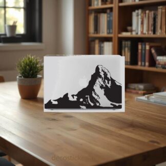 Sticker Autocollant montagne macbook  MB1170
