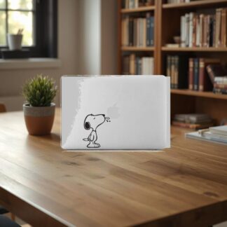 Sticker Autocollant snoopy macbook  MB1248