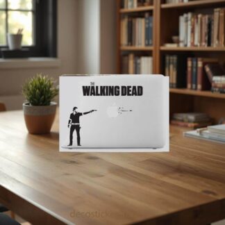Sticker Autocollant the walking dead macbook  MB1302