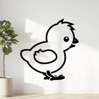 sticker autocollant Poule poulet poussin animaux 9 MCM98