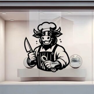 Sticker Autocollant boucher metier  ME1632