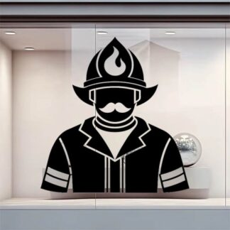 Sticker Autocollant pompier metier metier  ME1650