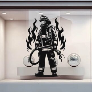 Sticker Autocollant pompier metier metier  ME1651