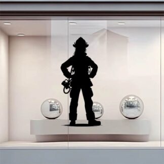 Sticker Autocollant pompier metier metier  ME1653