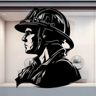 Sticker Autocollant pompier metier metier  ME1654