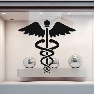 Sticker Autocollant caducée métier médical   MED461