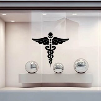 Sticker Autocollant caducée métier médical   MED467