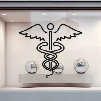 Sticker Autocollant caducée métier médical   MED469