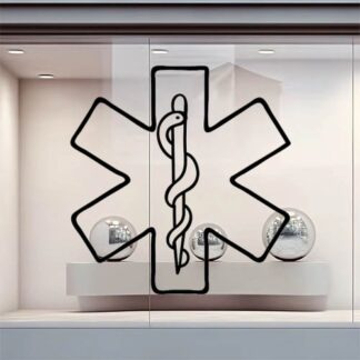 Sticker Autocollant caducée métier médical   MED470