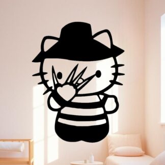 Sticker Autocollant hello-kitty freddy manga  MG0421