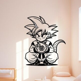 sticker autocollant manga dragon-ball 4 MGYNE