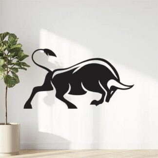 Sticker Autocollant taureau vache animaux  MH26