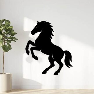 Sticker autocollant häst mustang décoration decostickerstore - MIK4DT